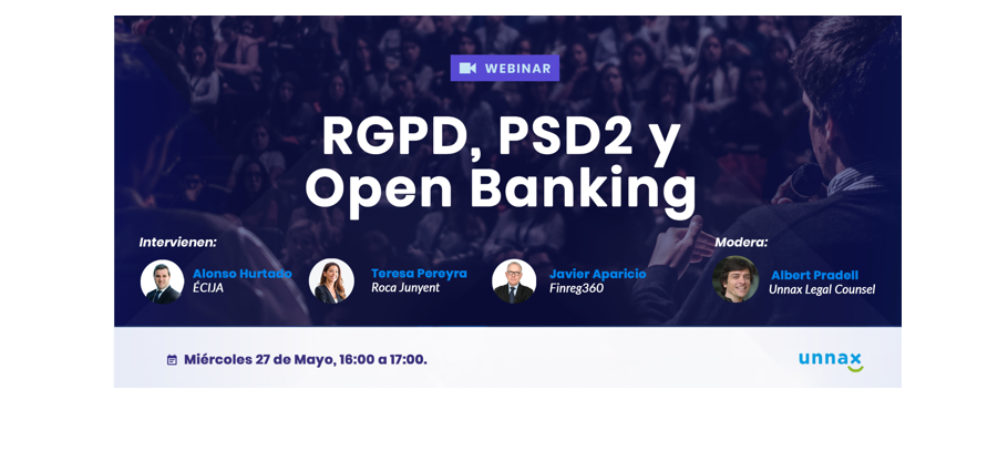 RGPD, PSD2 y Open Banking