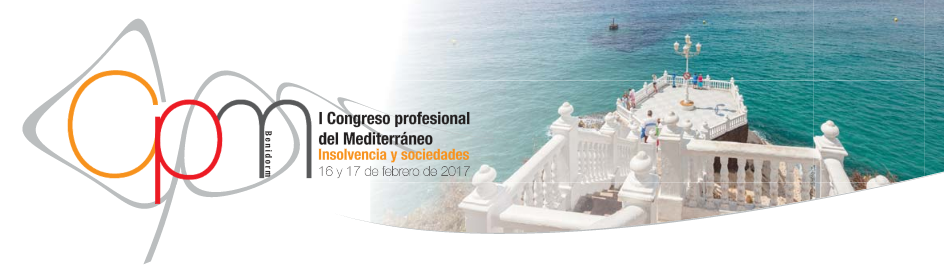 I Congreso Profesional del Mediterráneo Insolvencia y sociedades