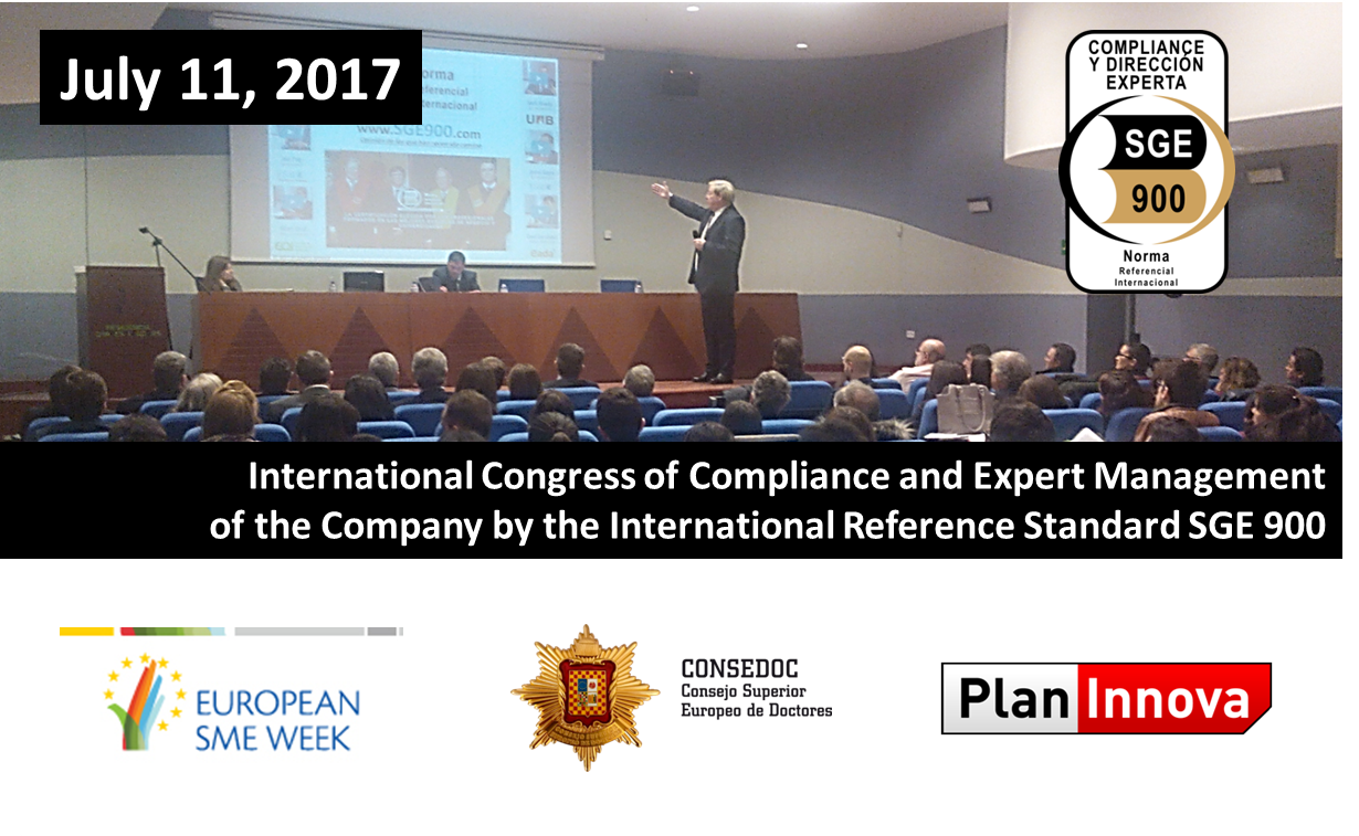 Congreso Internacional en Dirección Experta de Empresas y Compliance