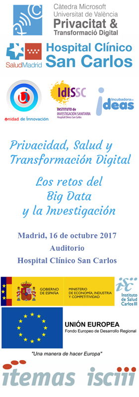 Privacidad, salud y transformaci&oacute;n digital: Los retos del big data y la investigaci&oacute;n