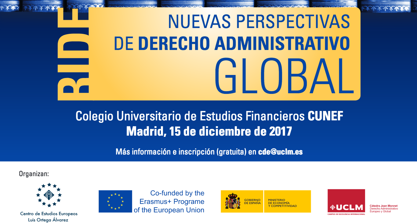 IV Congreso de la red internacional de Derecho Europeo: Nuevas perspectivas del Derecho Administrativo Global