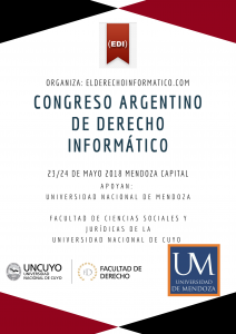 Congreso argentino de Derecho Inform&aacute;tico
