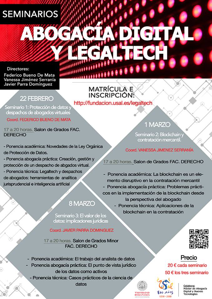 Seminario Abogacía Digital y Legaltech