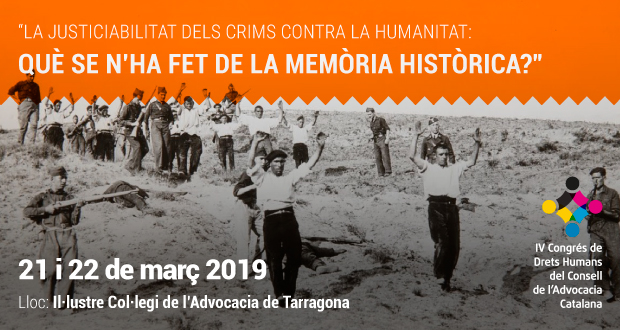 IV Congrés de Drets Humans de l´Advocacia Catalana