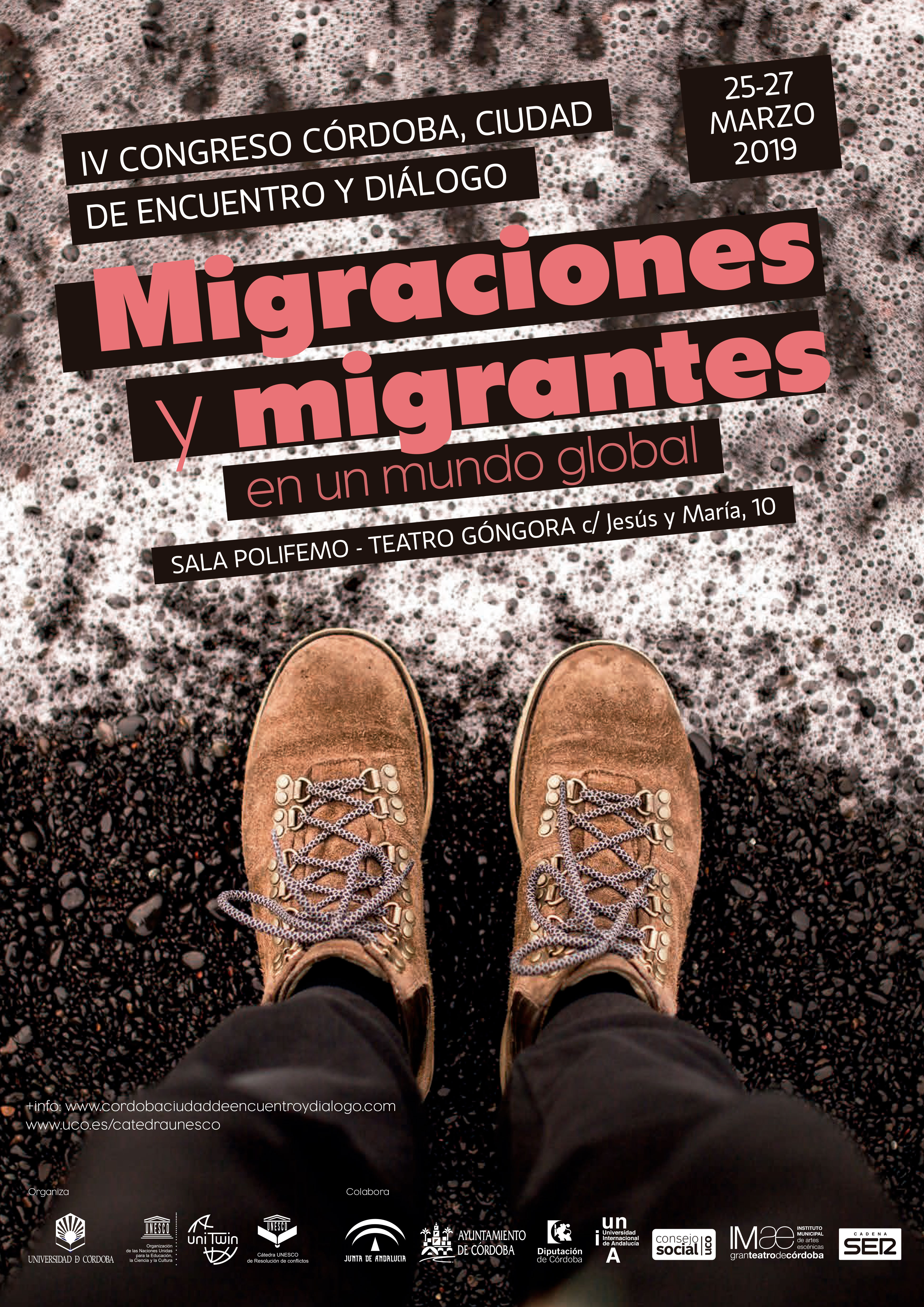 IV Congreso Córdoba Ciudad de encuentro y diálodo: Migraciones y migrantes en un mundo global