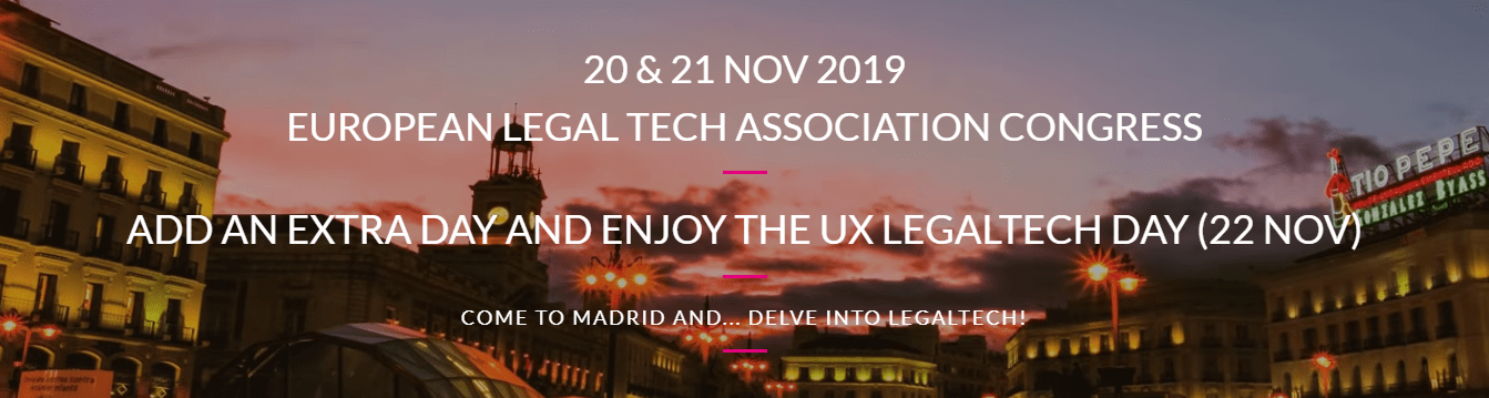 EltaCon 2019 - Congreso Europeo de Legaltech
