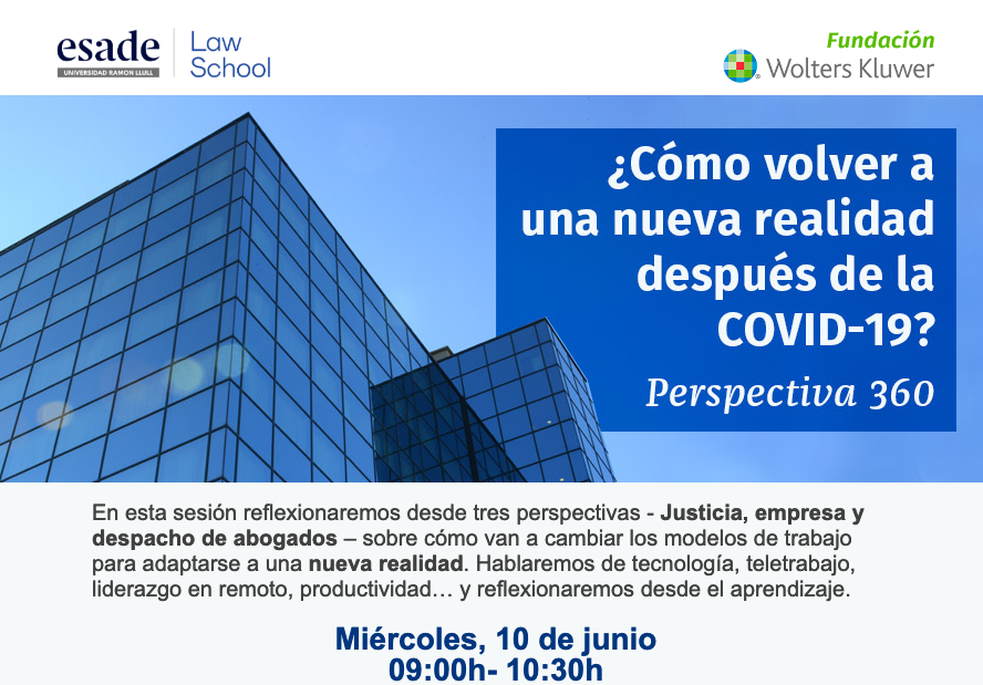 &iquest;C&oacute;mo volver a una nueva realidad despu&eacute;s de la COVID-19?