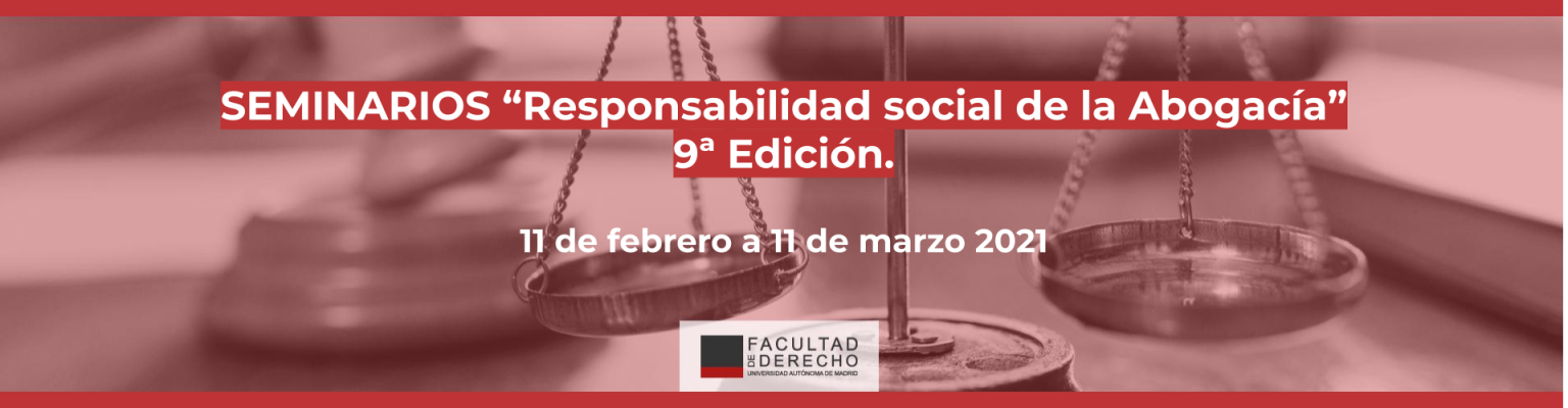 Responsabilidad Social de la Abogacía. 9ª Edición.