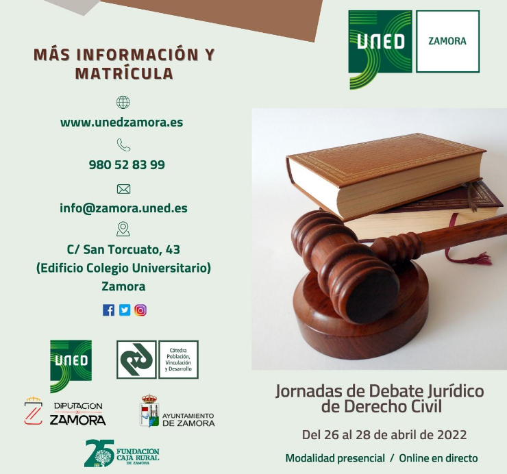 Jornadas de debate jurídico de derecho civil