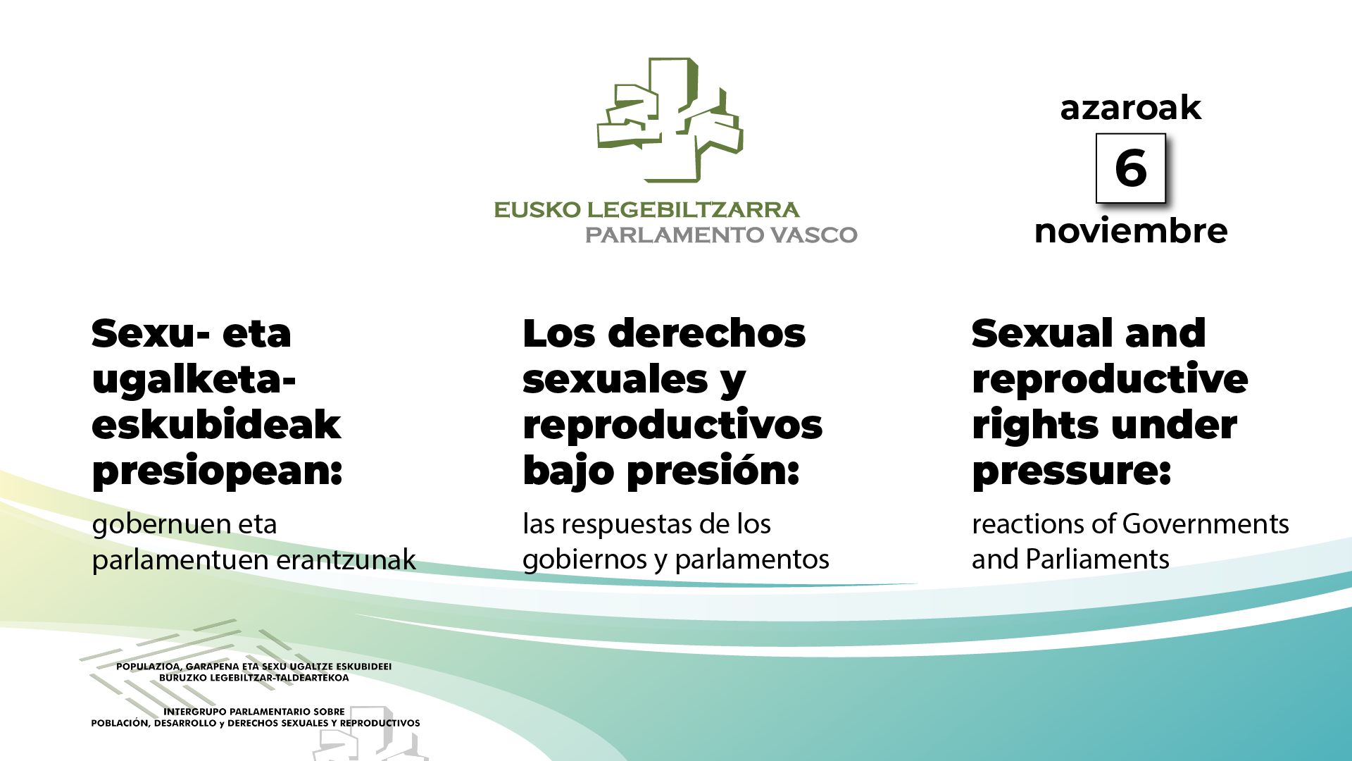 Los derechos sexuales y reproductivos bajo presión: las respuestas de los gobiernos y parlamentos