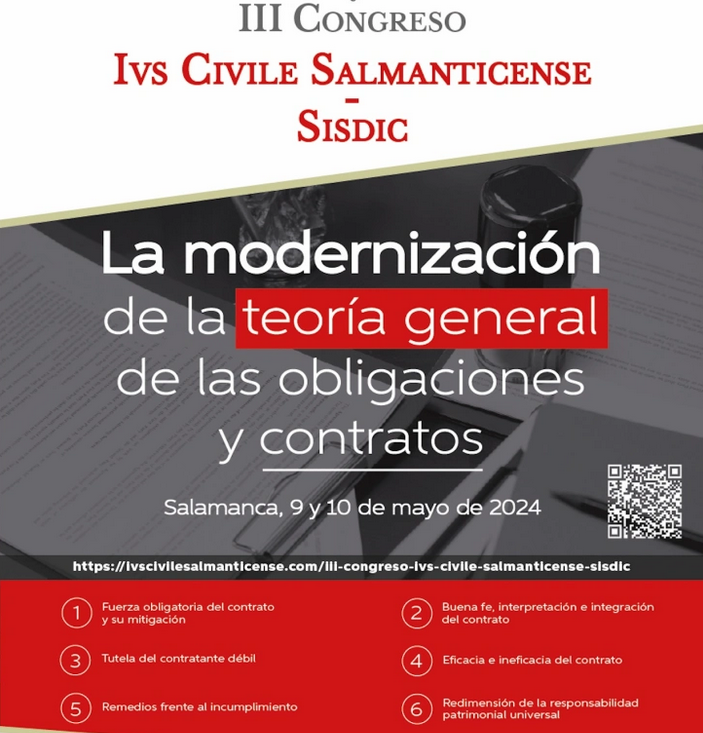 III Congreso Ivs Civile Salmanticense-Sisdic