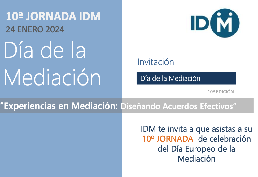 Congreso de Mediacion IDM 2024