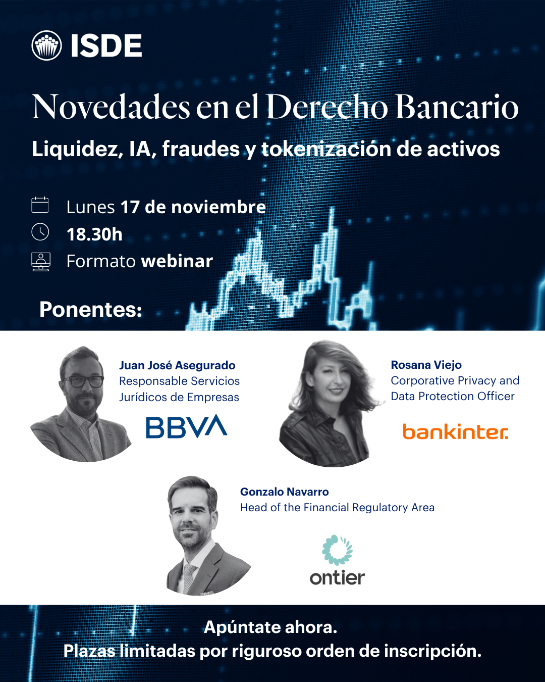 Novedades en el Derecho Bancario - Liquidez, IA, fraudes y tokenización de activos