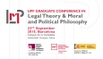 UPF Graduate Conference in Legal Theory & Moral and Political Philosophy