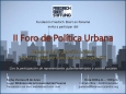 II Foro de Pol&iacute;tica Urbana